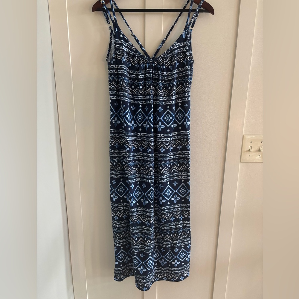 Tommy Bahama Indigo Cowrie Crossback Dress - Picture 2 of 6